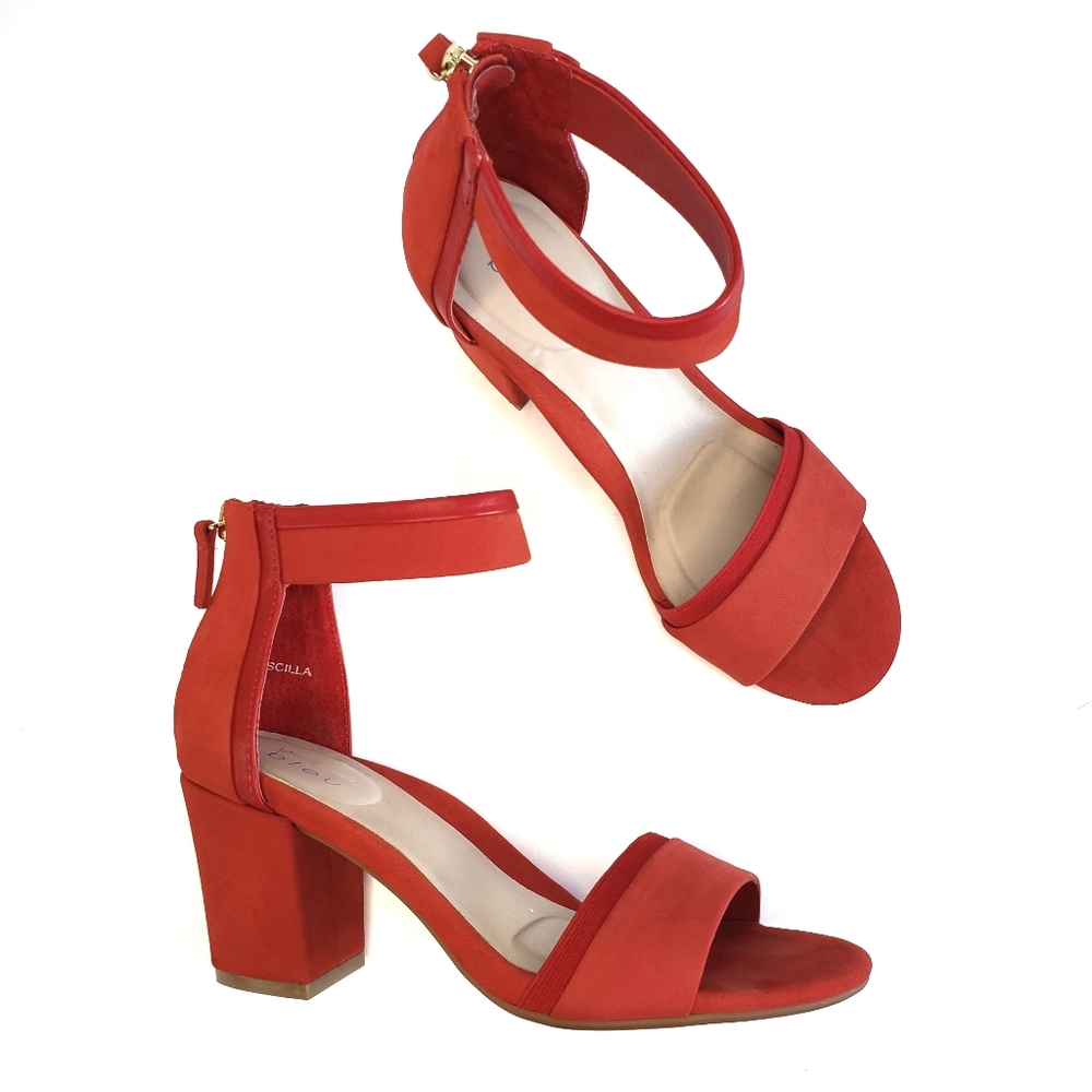VIA BLEU  Priscilla Suede Heel 6 - Picture 14 of 14